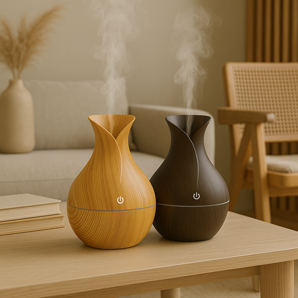 200ml Portable Humidifier with Essential Oil Diffuser