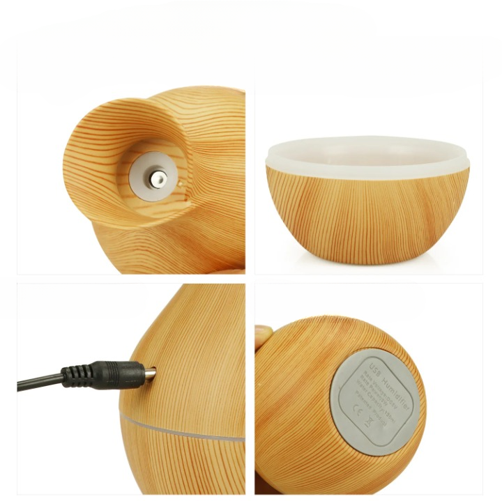 200ml Portable Humidifier with Essential Oil Diffuser