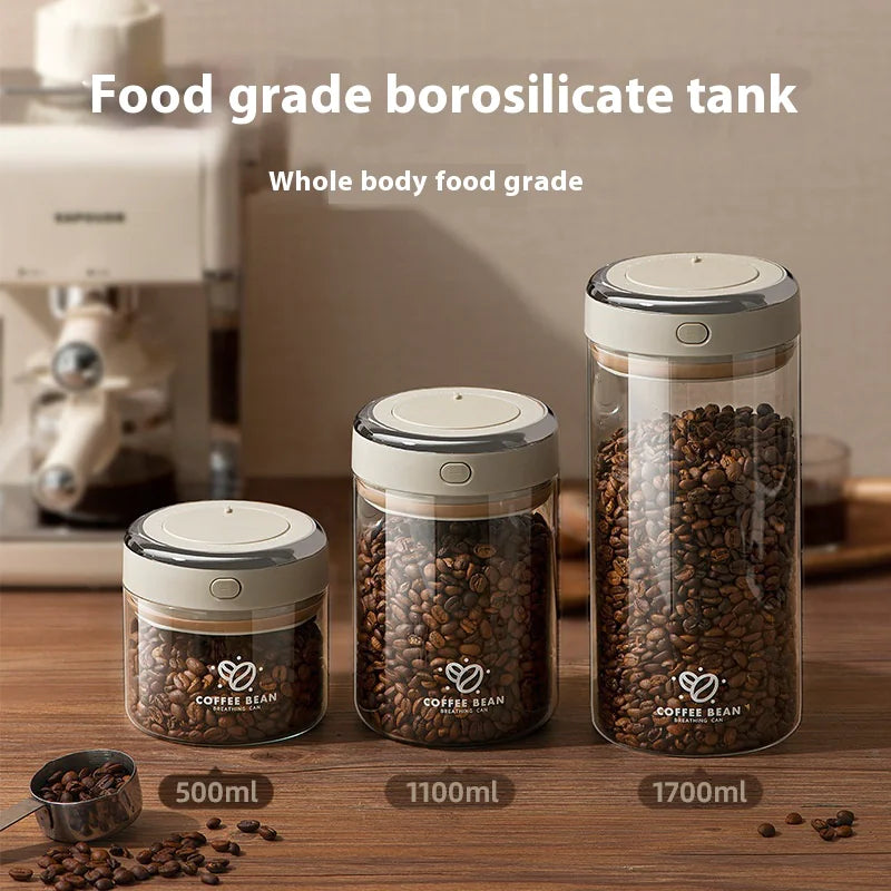 Portable Vacuum Coffee Canister