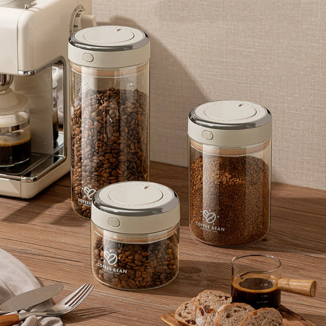 Portable Vacuum Coffee Canister